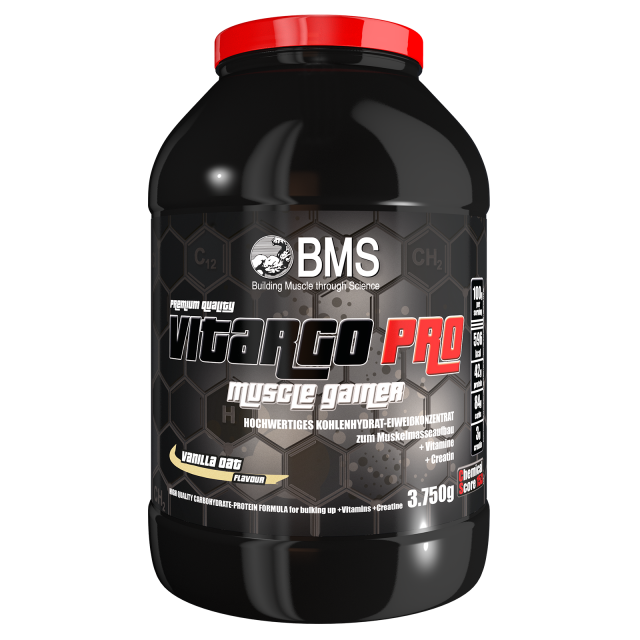 Vitargo Pro Muscle Gainer Vanilla Oat 3x 1,5 KG