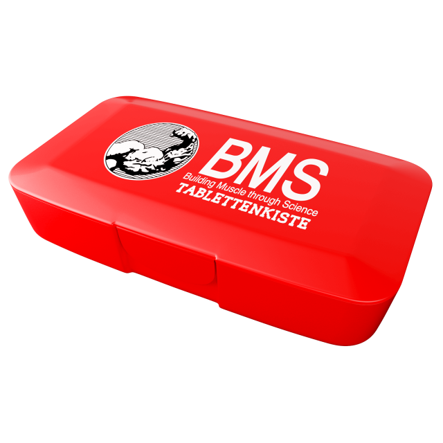 BMS-Aufbewahrungsbox "Tablettenkiste" (Rot)