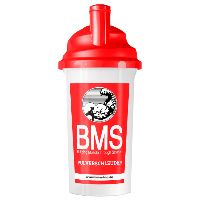 BMS-Shaker "Pulverschleuder" (Rot/Transparent)
